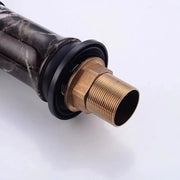 Basin Faucet, Sanitary Brass, Black, WZY/313