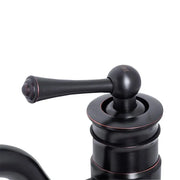 Basin Faucet, Sanitary Brass, Black, WZY/318