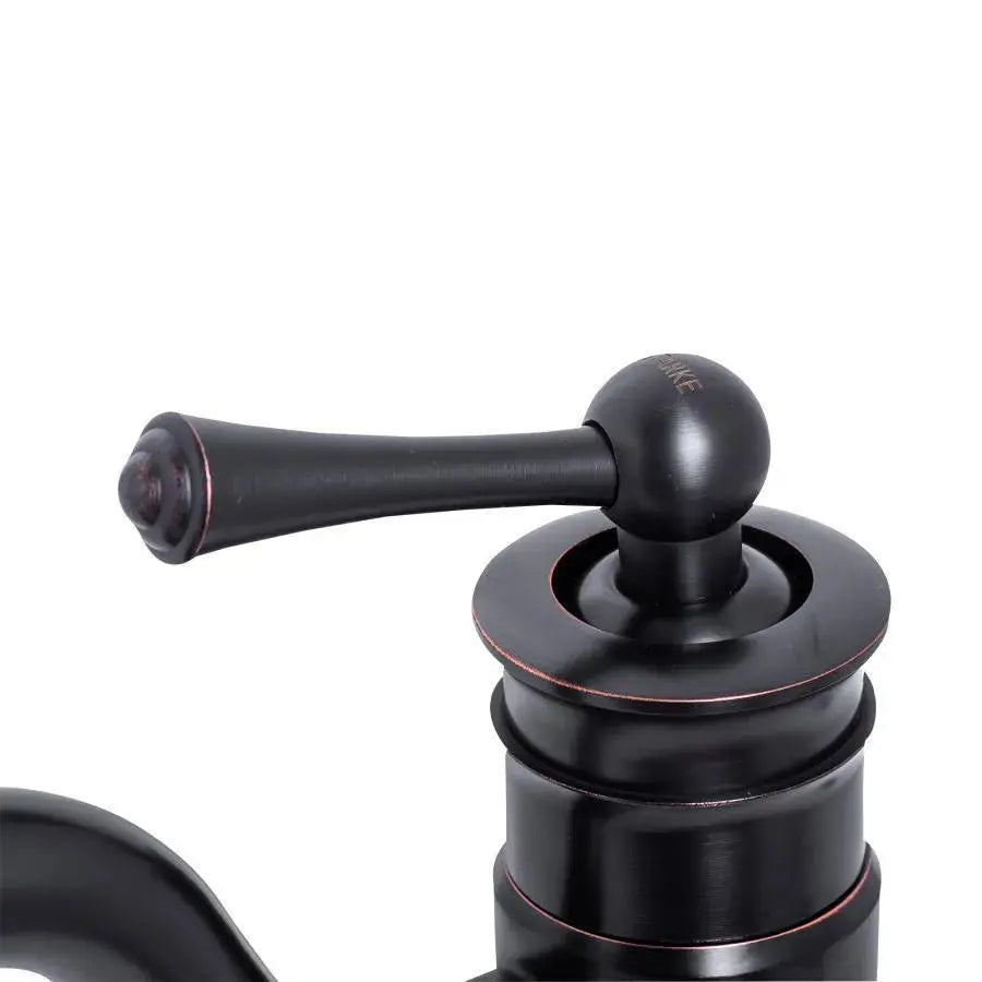 Basin Faucet, Sanitary Brass, Black, WZY/318