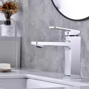 Basin Faucet, Sanitary Brass, Satin, 9807