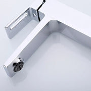 Basin Faucet, Sanitary Brass, Satin, 9807