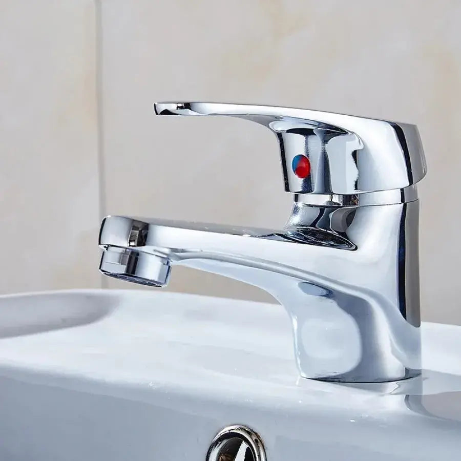 Basin Mixer, Alloy, Chrome, LV001