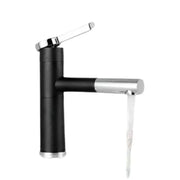 Basin Mixer with Pull-out Shower, Sanitary Brass, Black, WZX/2022