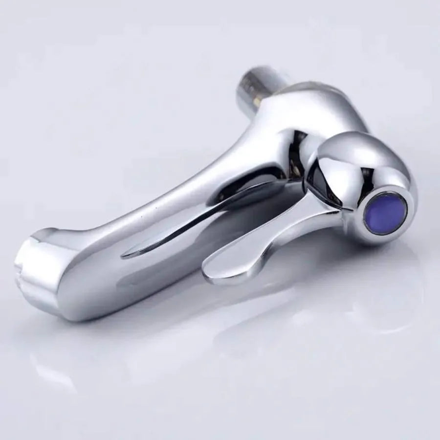 Cold Water Butterfly Basin Faucet Chrome