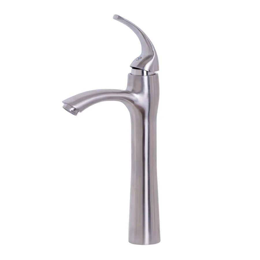 Basin Mixer, SUS304 Stainless Steel, Satin Finish, MP016