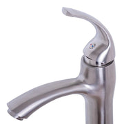 Basin Mixer, SUS304 Stainless Steel, Satin Finish, MP016