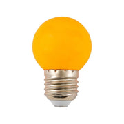 LED bulb, E27, 2W, Orange