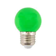 LED bulb, E27, 2W, Green