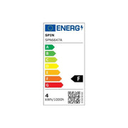 Filament LED bulb ST64 E27 4W 2500K