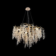 Joaquin Crystal Chandelier 8x E14 Gold