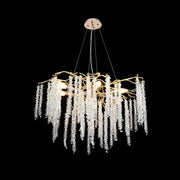 Julian Crystal Chandelier 8x E14 Gold