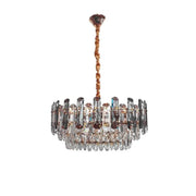 Kaiden Crystal Chandelier 6xE14 Gold 