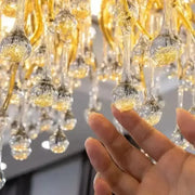 Kaiser Crystal Chandelier 13x G9 Diameter 120cm Gold