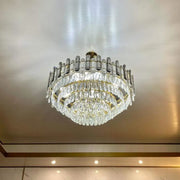 Kaison Crystal Chandelier 16xE14 Gold 