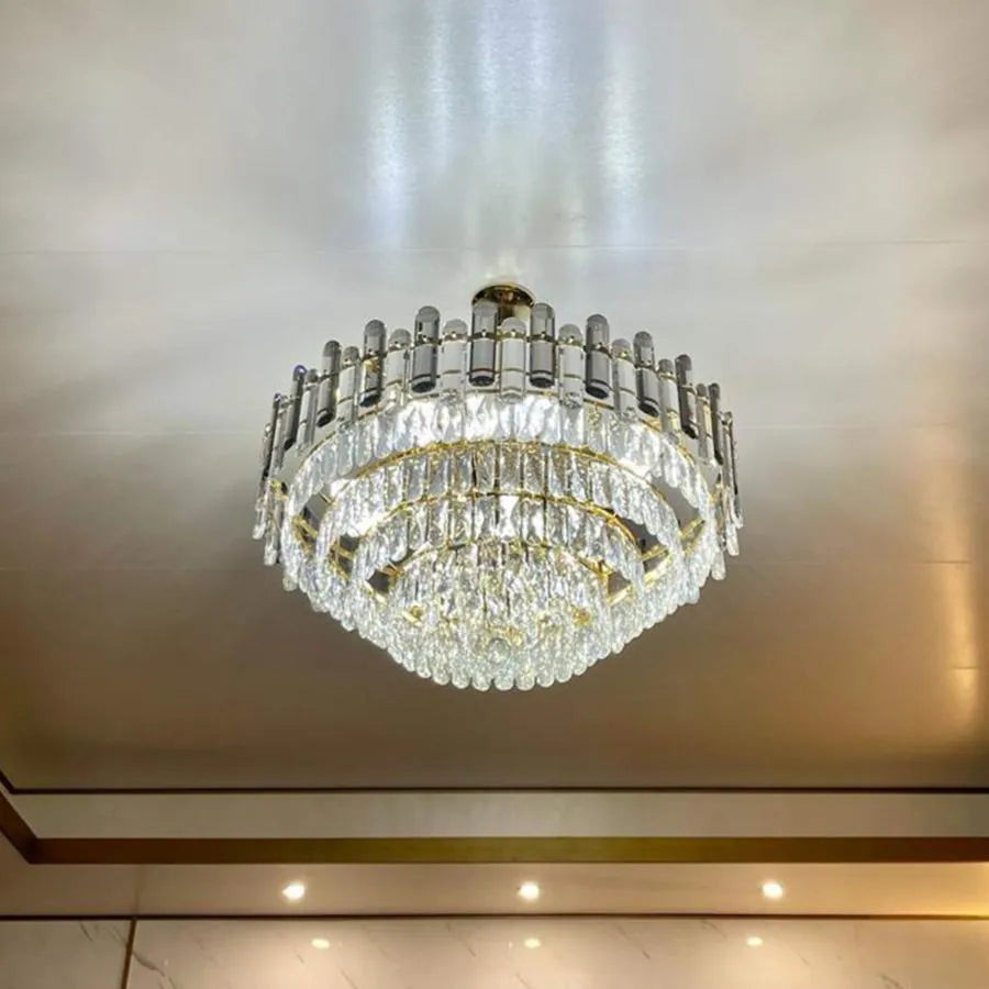 Kaison Crystal Chandelier 16xE14 Gold 