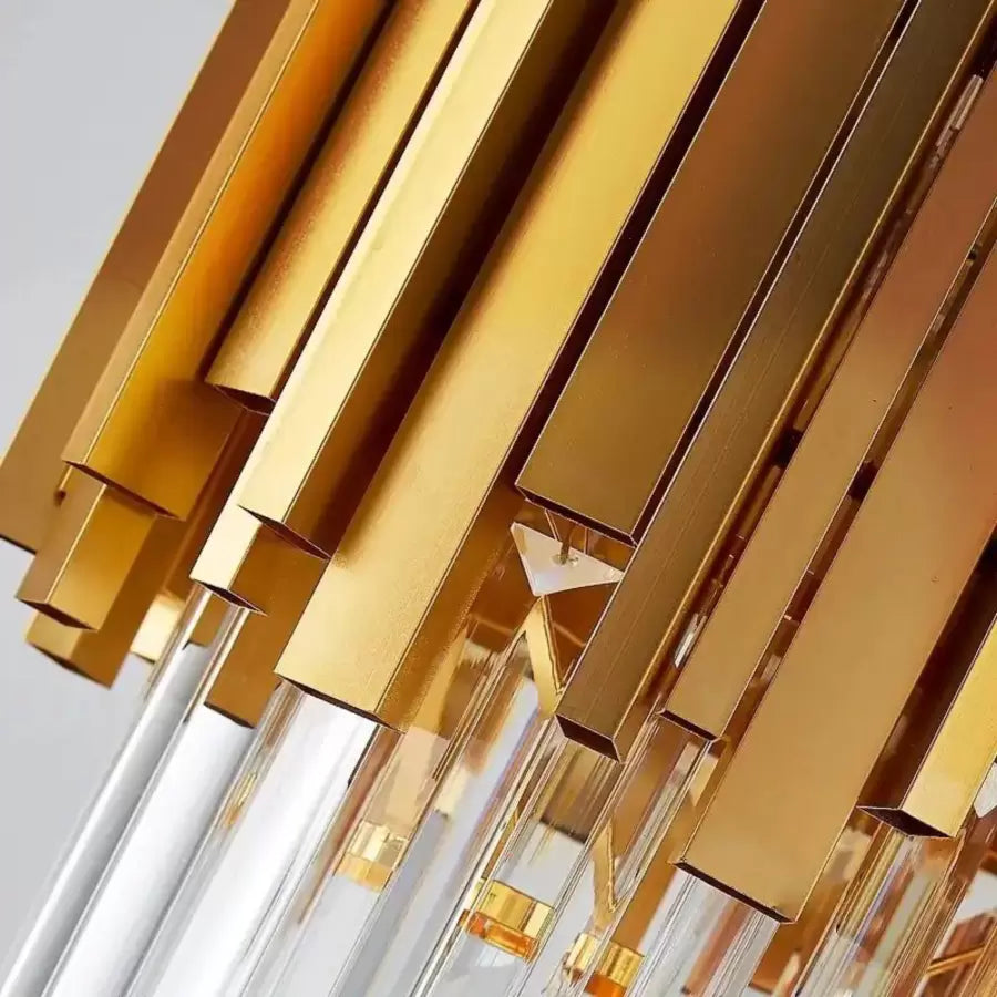 Maxim Crystal Chandelier 6x E14 Diameter 40cm Gold