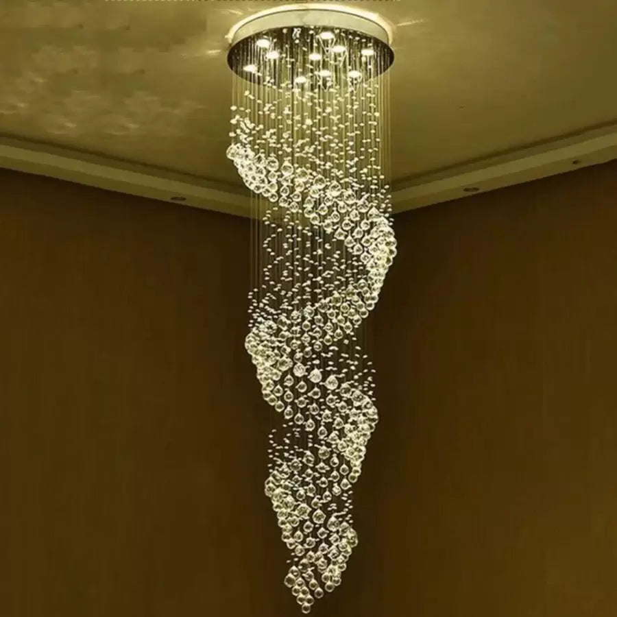 Nathan Crystal Chandelier 13x GU10 Silver
