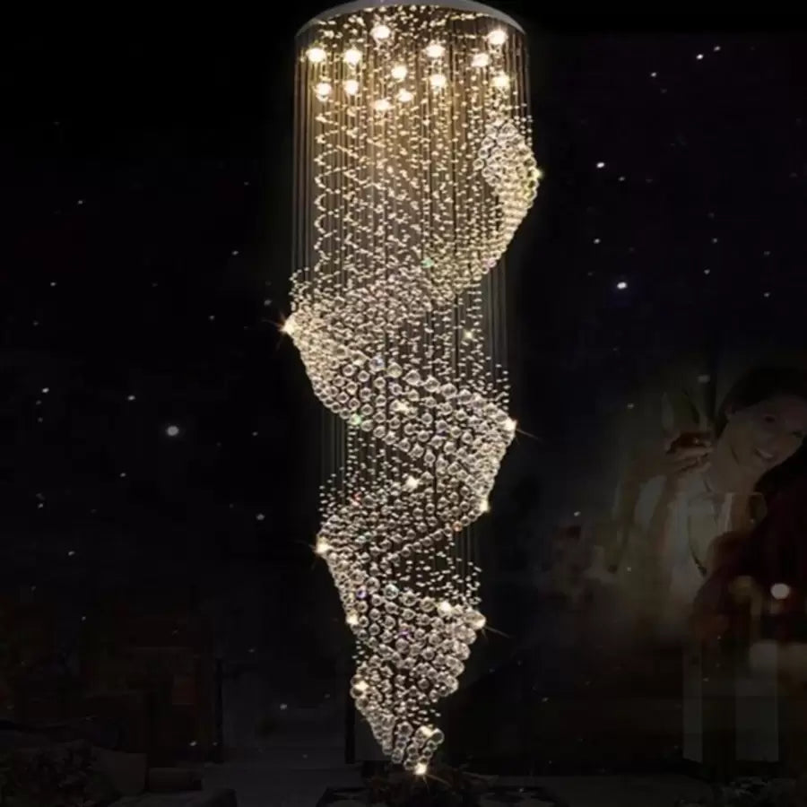 Nathan Crystal Chandelier 13x GU10 Silver