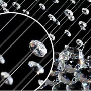 Nathan Crystal Chandelier 13x GU10 Silver