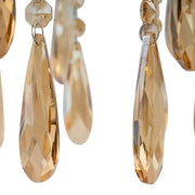 Kelsi Chandelier, 6*E27, Crystal, Gold 