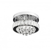 LED Chandelier with Remote Control Abel 22W Silver 