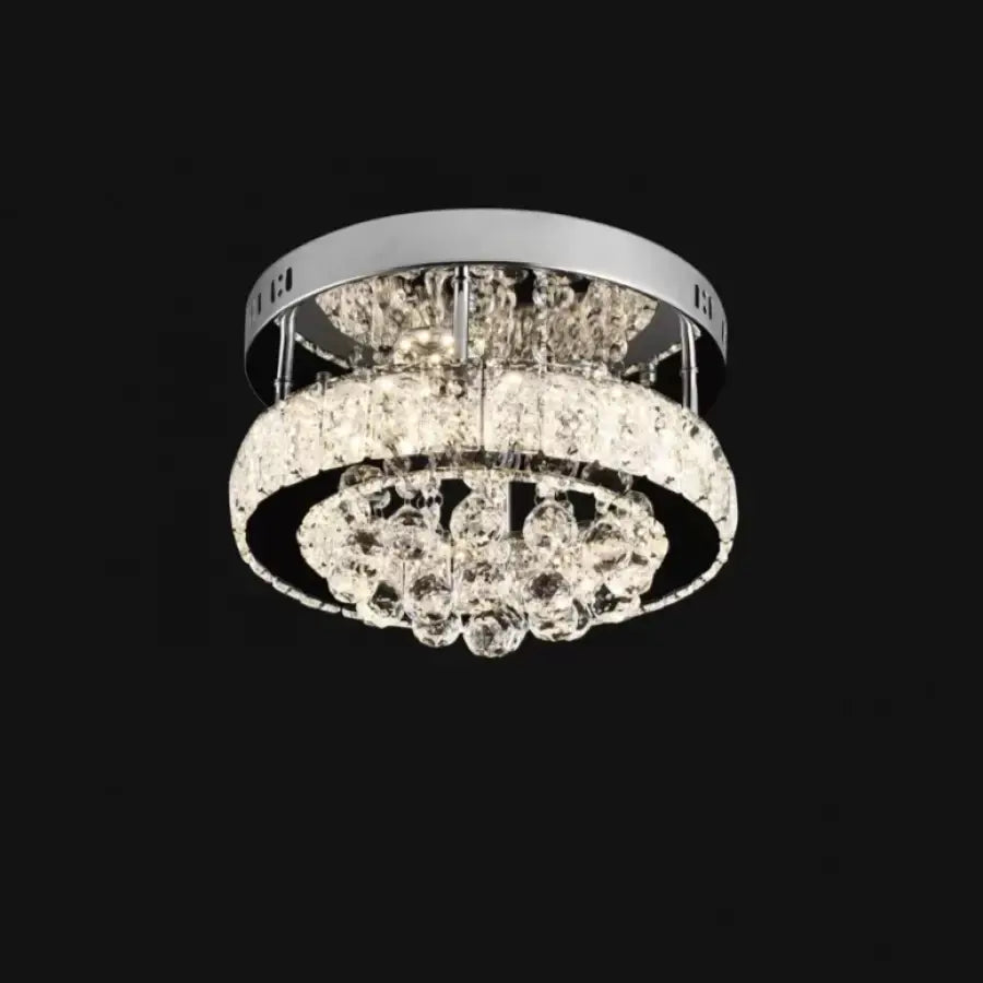 LED Chandelier with Remote Control Abel 22W Silver 