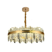 Achim LED Chandelier with Remote Control, 200W, Diameter 80cm Gold, Dimmable