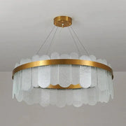LED Chandelier with Remote Control Alonzo 93W Dimmable Diameter 60cm Gold 