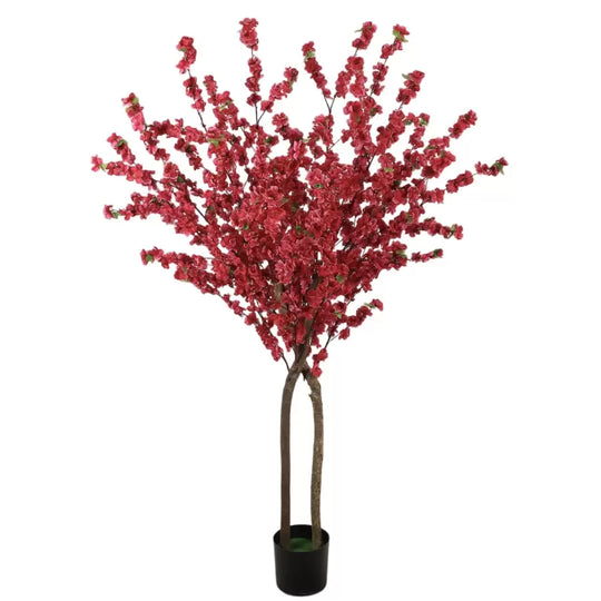 Artificial Cherry without Pot 180cm Pink Default Title Alessandro Design