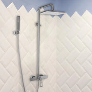 Shower Column, Stainless Steel SUS304, Satin Finish, 9710N