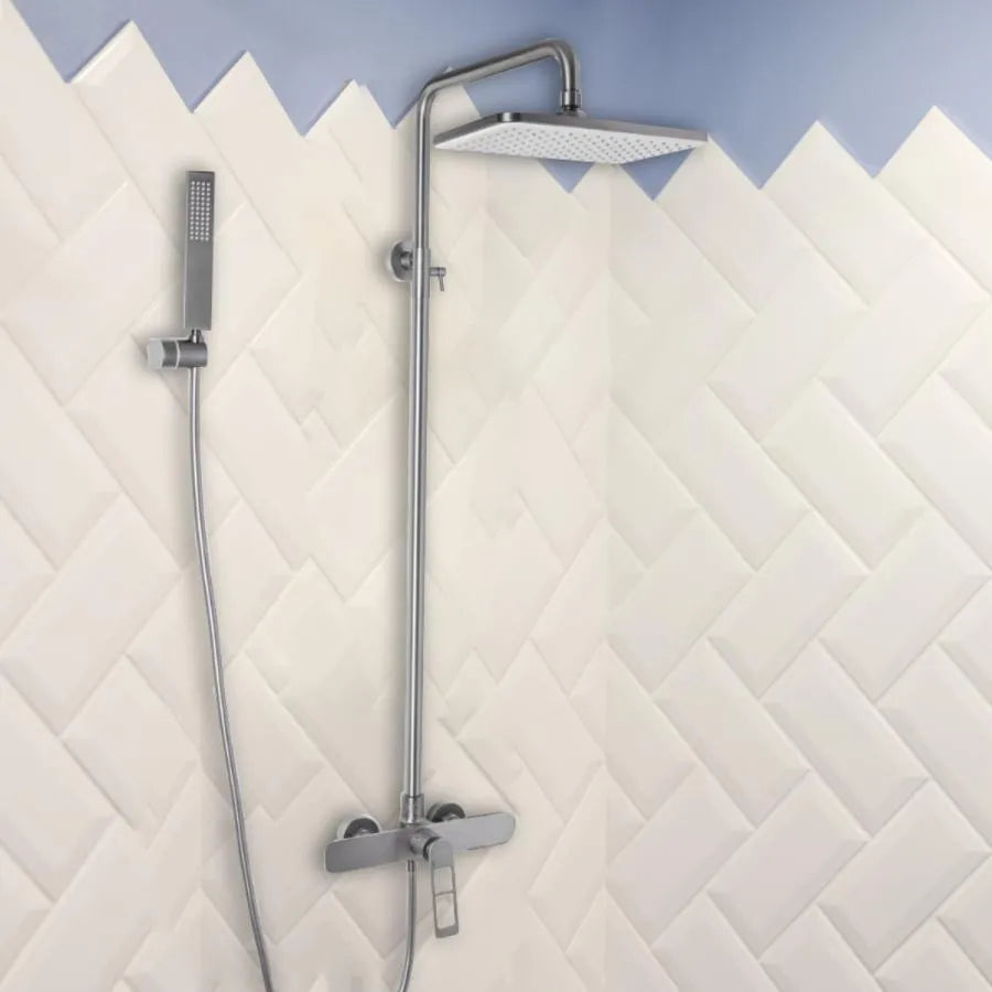 Shower Column, Stainless Steel SUS304, Satin Finish, 9710N