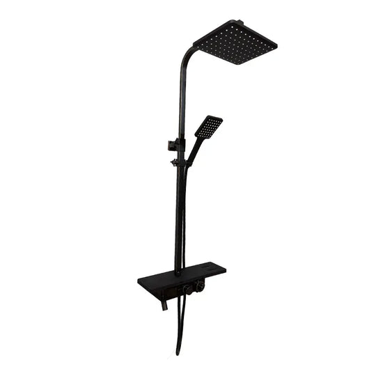 Black Stainless Steel LCD Display Shower Column SJG/008 Default Title Alessandro Design
