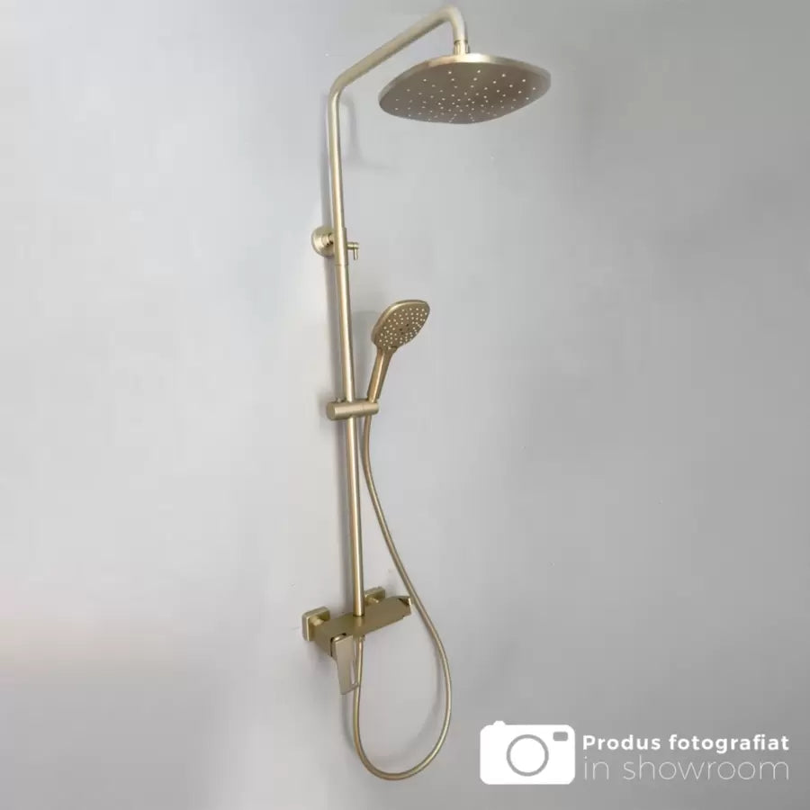 Shower Column, Sanitary Brass, Gold, 9810D