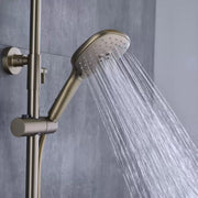 Shower Column, Sanitary Brass, Gold, 9810D