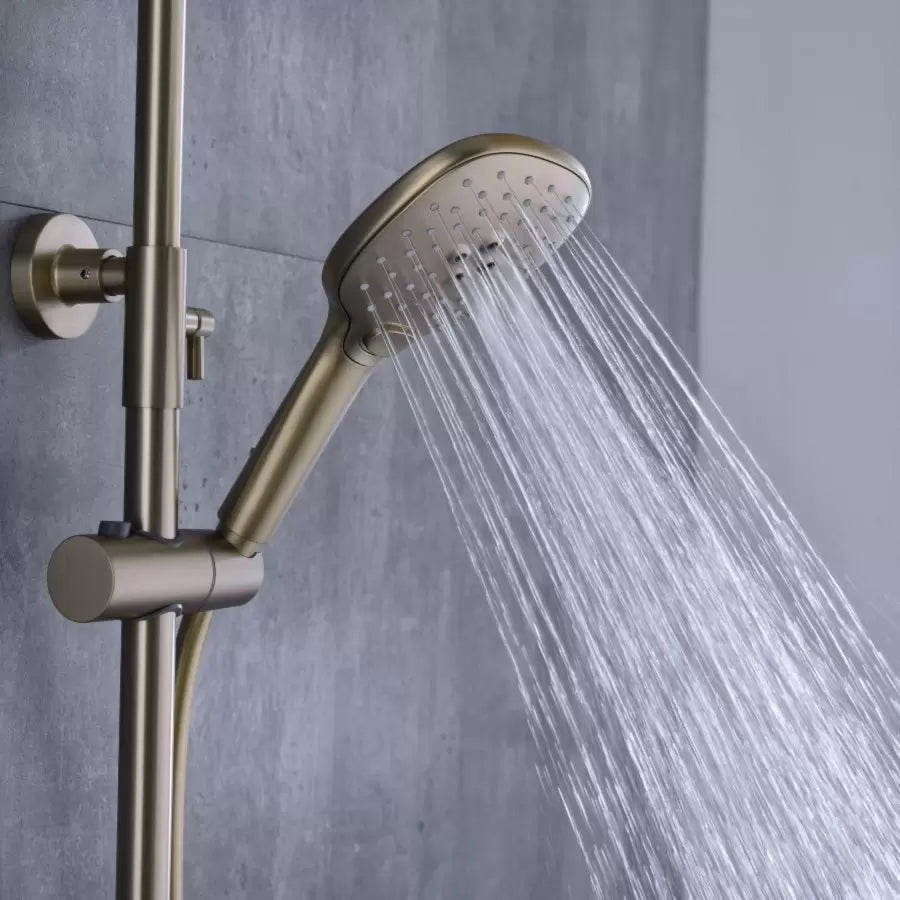 Shower Column, Sanitary Brass, Gold, 9810D