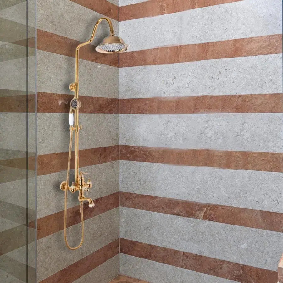 Shower Column, Sanitary Brass, Gold, WZY/310/B