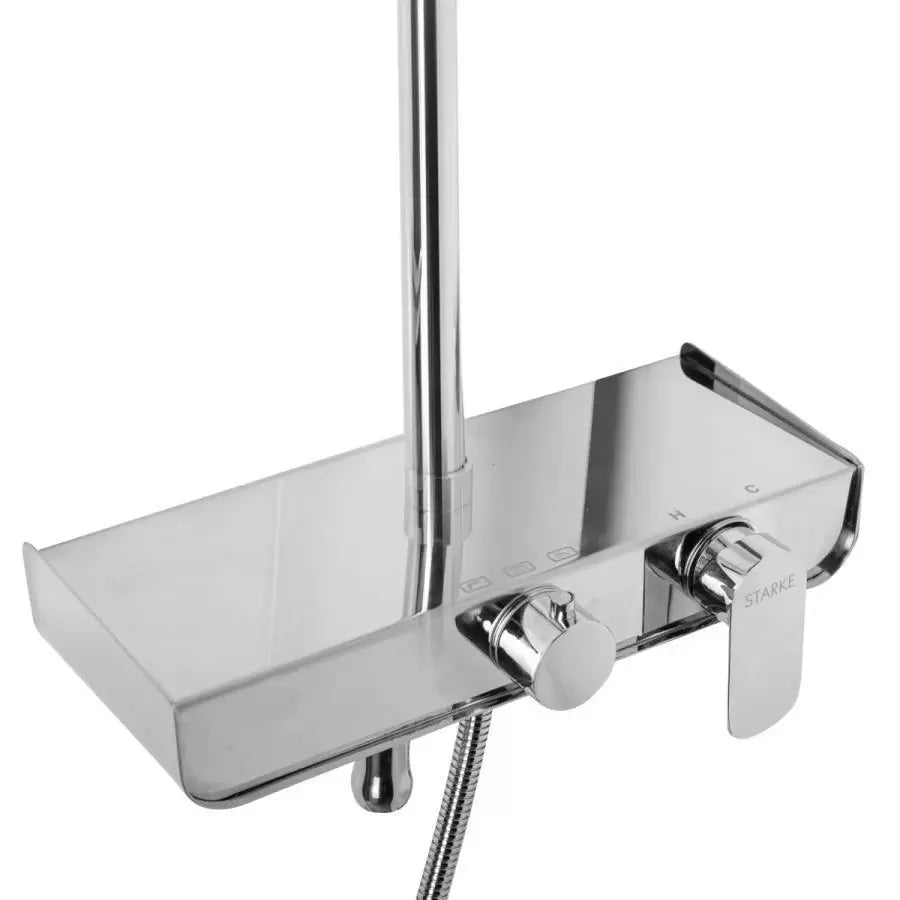 Shower Column, Sanitary Brass, Chrome, SJG/2450
