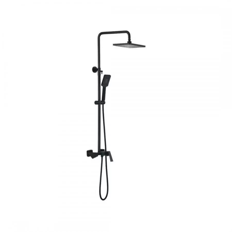 Shower Column, Sanitary Brass, Black, 6720H