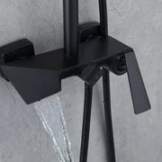 Shower Column, Sanitary Brass, Black, 6720H
