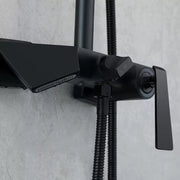Shower Column, Sanitary Brass, Black, 6720H