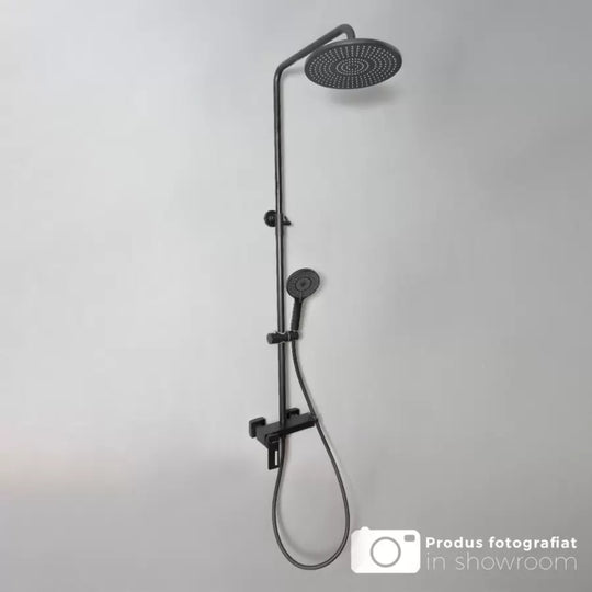 Shower Column, Sanitary Brass, Black, 9810H Faucets & Shower Columns Default Title Alessandro Design