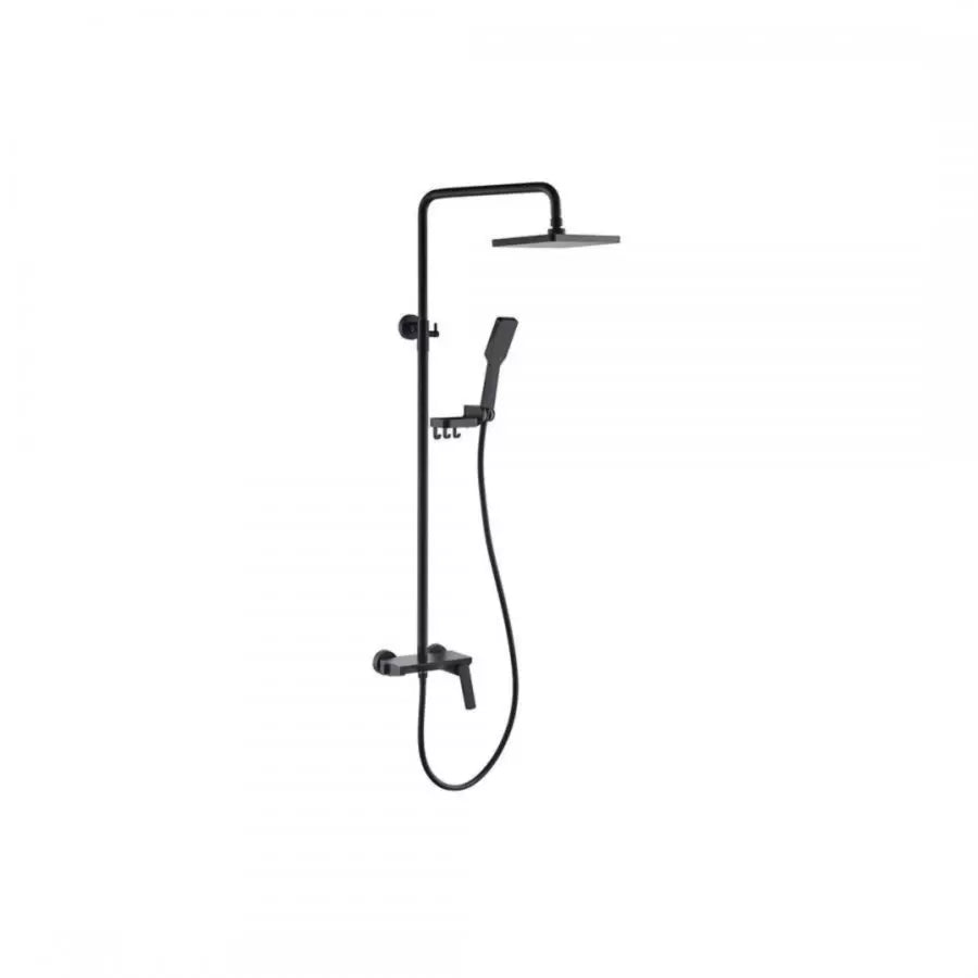 Shower Column, Sanitary Brass, Black, 9990H