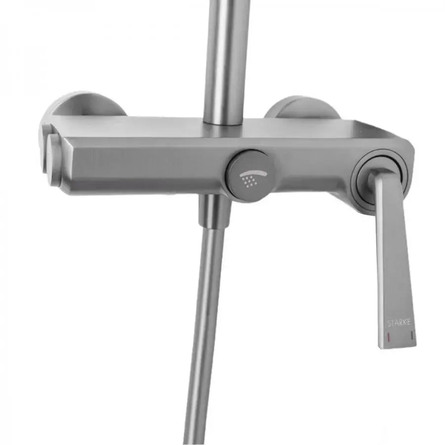 Shower Column, Sanitary Brass, Satin Finish, 10010N