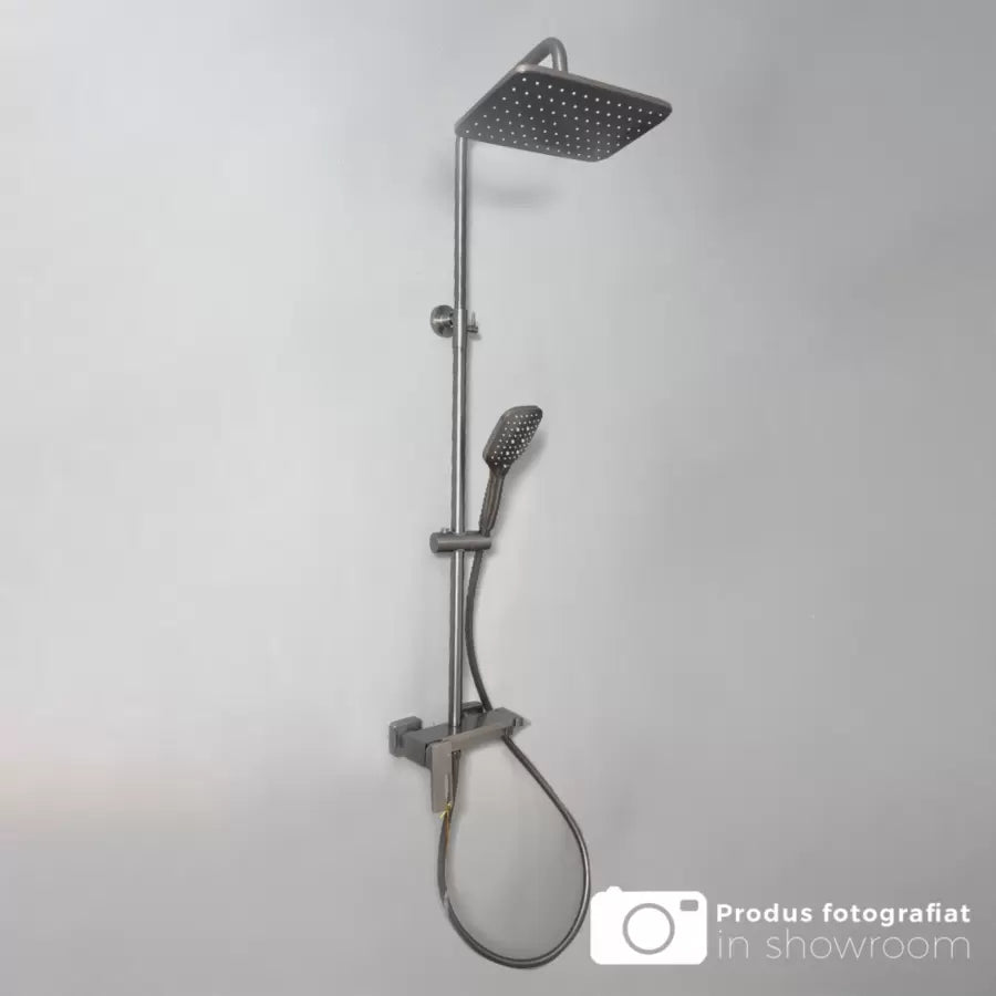 Shower Column, Sanitary Brass, Satin Finish, 9810N