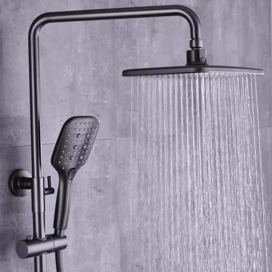Shower Column, Sanitary Brass, Satin Finish, 9810N