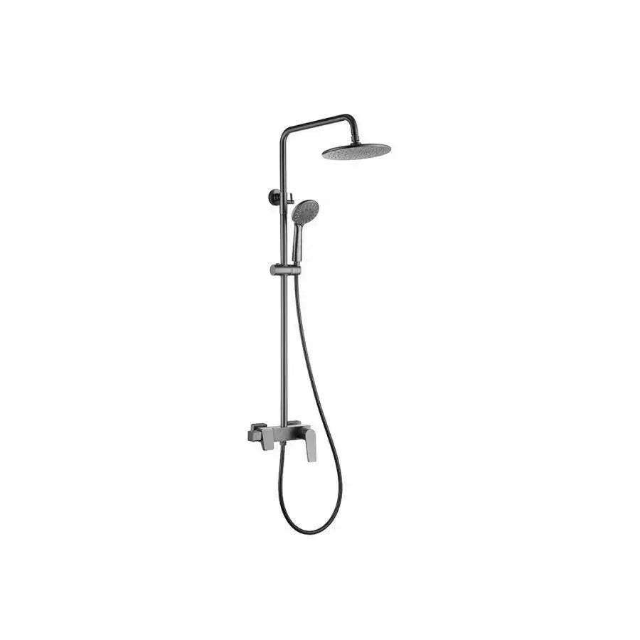 Shower Column, Sanitary Brass, Satin Finish, 9910N