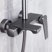 Shower Column, Sanitary Brass, Satin Finish, 9960N