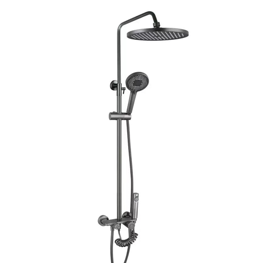 Dark Gray Stainless Steel Shower Column OD3901 Default Title Alessandro Design
