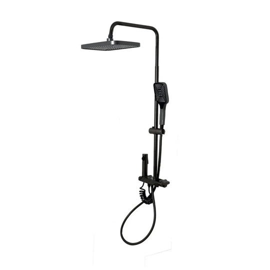 Dark Gray Stainless Steel Shower Column OD3903 Default Title Alessandro Design