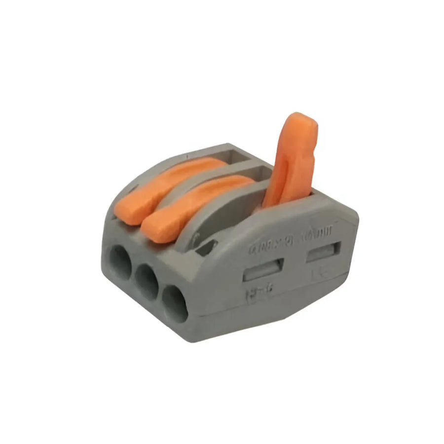 LED Chandelier / Mirror Connector - Rapid, 3 Poles, Screwless Installation